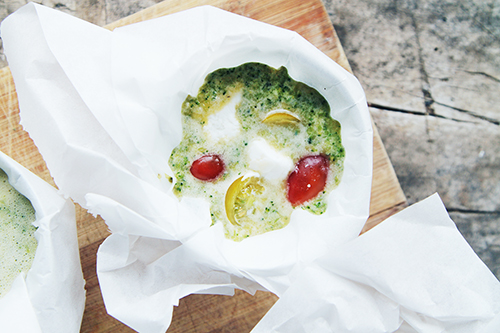 Egg-broccoli muffins